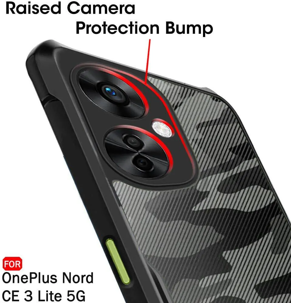Micvir Back Cover for OnePlus Nord CE 3 Lite 5G (Black, Camera Bump Protector, Plastic, Silicon, Pack of: 1) — image 4 of 5