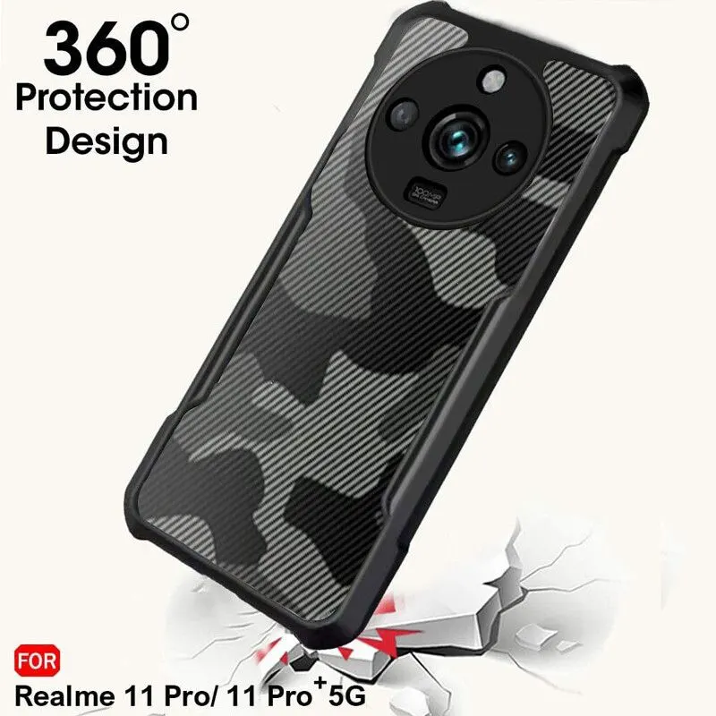 Micvir Back Cover for Realme 11 Pro (Transparent, Black, Shock Proof, Pack of: 1) — image 2 of 5