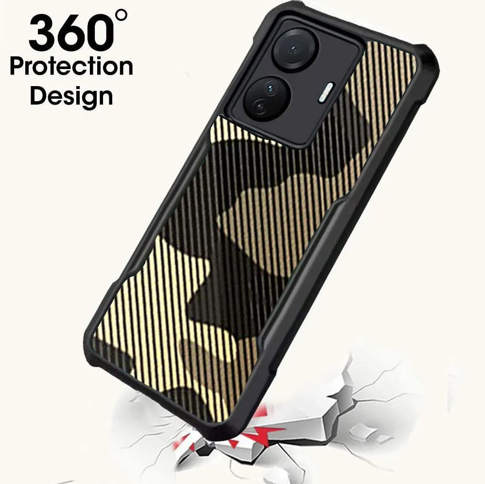 Micvir Back Cover for Realme Narzo N55 (Transparent, Black, Pack of: 1) — image 2 of 5