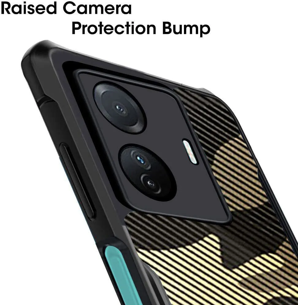 Micvir Back Cover for Realme Narzo N55 (Transparent, Black, Pack of: 1) — image 4 of 5