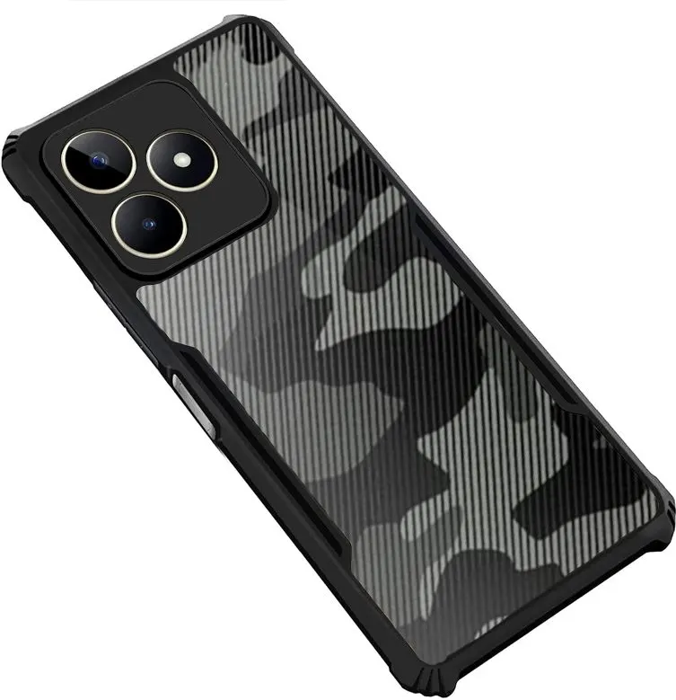 Micvir Back Cover for Realme Narzo N53 (Black, Pack of: 1) — image 1 of 5