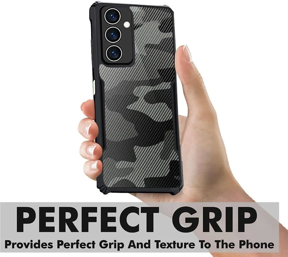 Micvir Back Cover for Samsung Galaxy F34 5G (Transparent, Black, Camera Bump Protector, Pack of: 1) — image 2 of 5