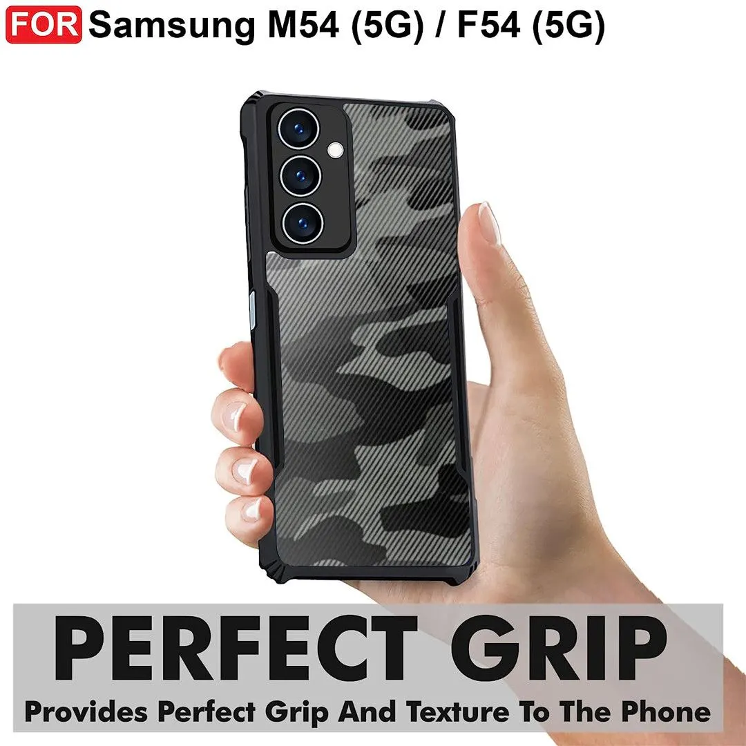 Micvir Back Cover for Samsung Galaxy M54 5G (Black, Silicon, Pack of: 1) — image 2 of 5