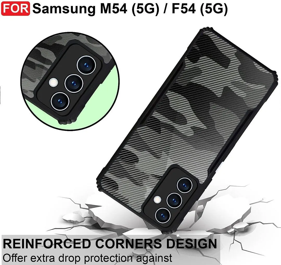 Micvir Back Cover for Samsung Galaxy M54 5G (Black, Silicon, Pack of: 1) — image 3 of 5
