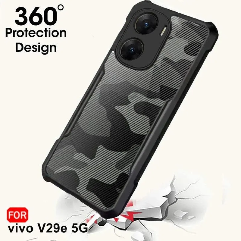 Micvir Back Cover for Vivo V29e 5G (Black, Pack of: 1) — image 2 of 5