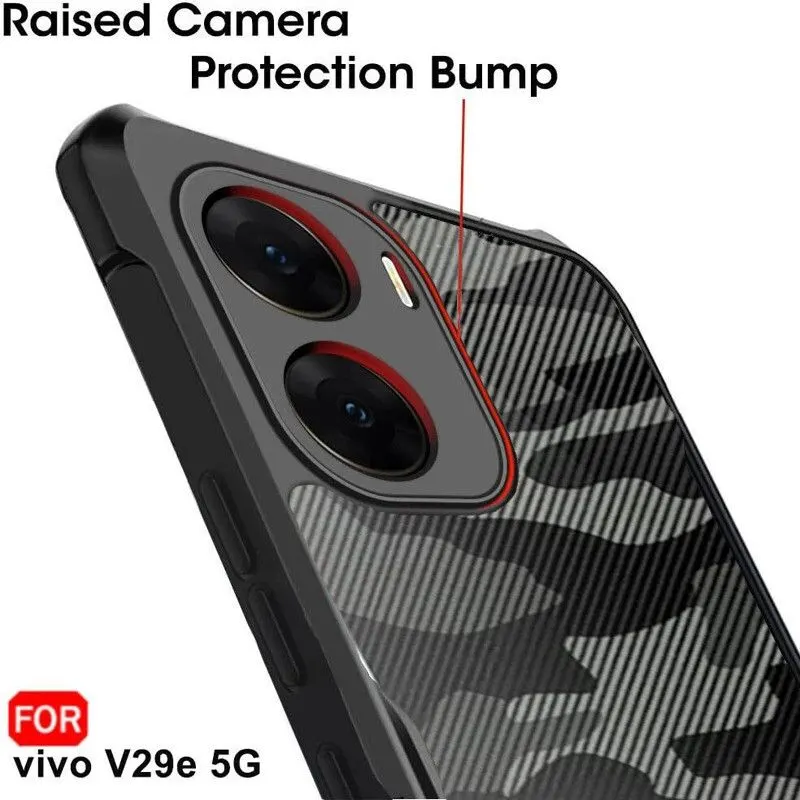 Micvir Back Cover for Vivo V29e 5G (Black, Pack of: 1) — image 4 of 5