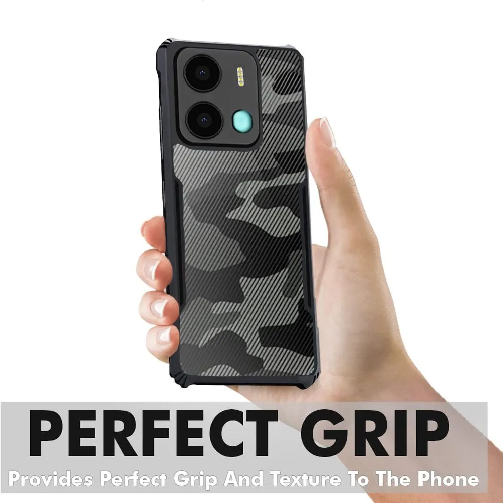 Micvir Back Cover for Tecno Spark Go 2023 (Transparent, Black, Pack of: 1) — image 2 of 5