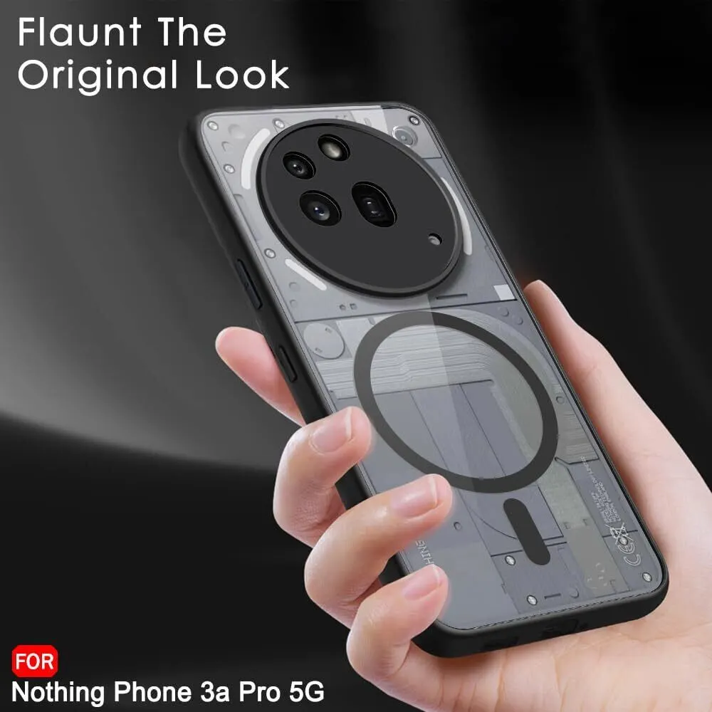 Micvir Back Cover for Nothing Phone (3a) Pro (Transparent, Black, Shock Proof, Pack of: 1) — image 5 of 5