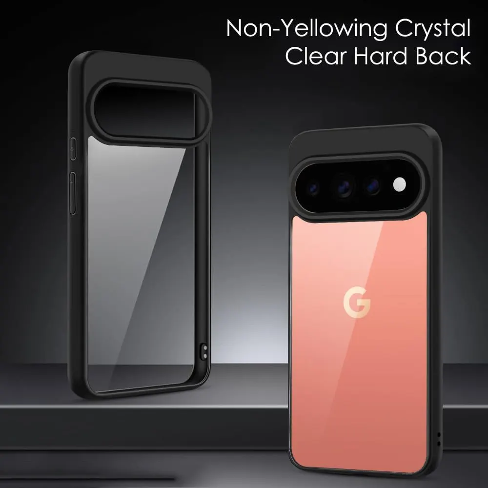 Xolia Back Cover for Google Pixel 11 Pro XL (Transparent, Black, Shock Proof, Plastic, Silicon, Pack of: 1) — image 2 of 4