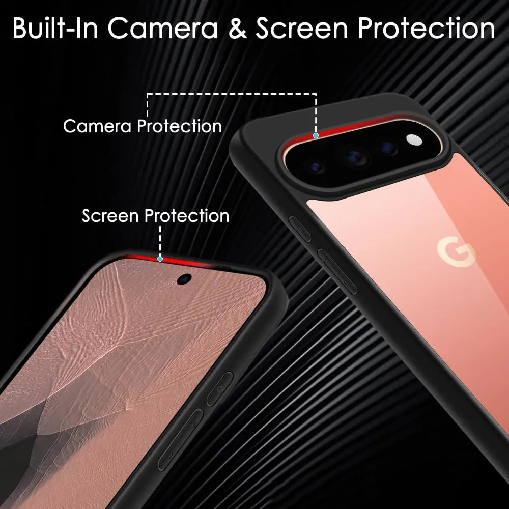 Xolia Back Cover for Google Pixel 11 Pro XL (Transparent, Black, Shock Proof, Plastic, Silicon, Pack of: 1) — image 3 of 4