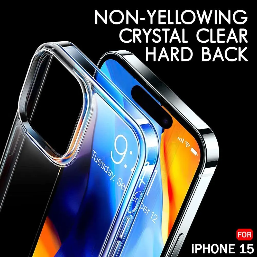 Micvir Back Cover for Apple iphone 15 (Transparent, Magsafe, Pack of: 1) — image 5 of 5