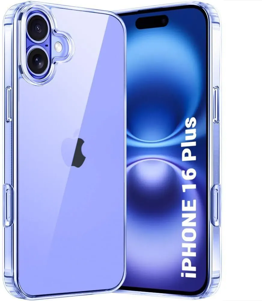 Micvir Back Cover for Apple iPhone 16 Plus (Transparent, Magsafe, Pack of: 1)
