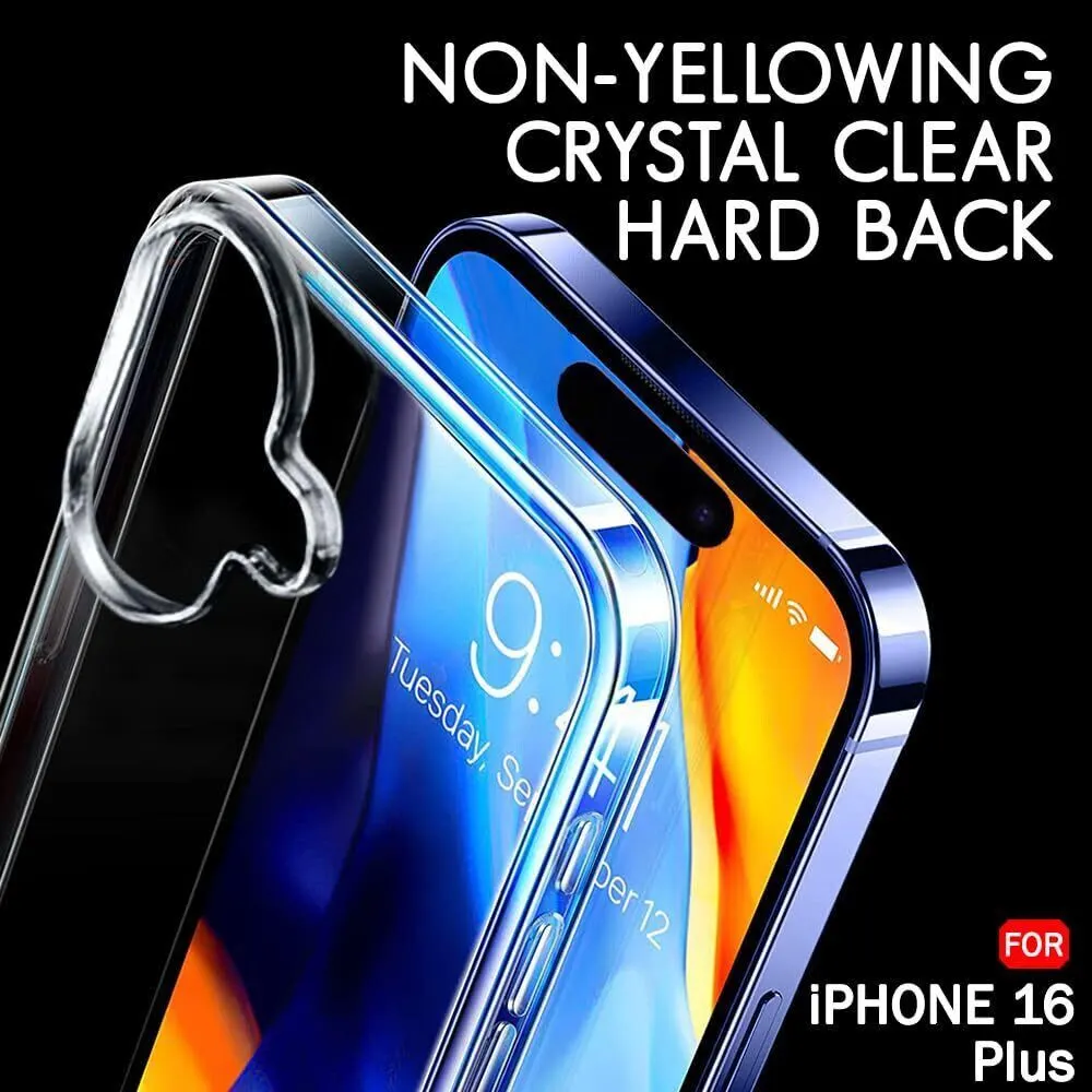 Micvir Back Cover for Apple iPhone 16 Plus (Transparent, Magsafe, Pack of: 1) — image 2 of 5