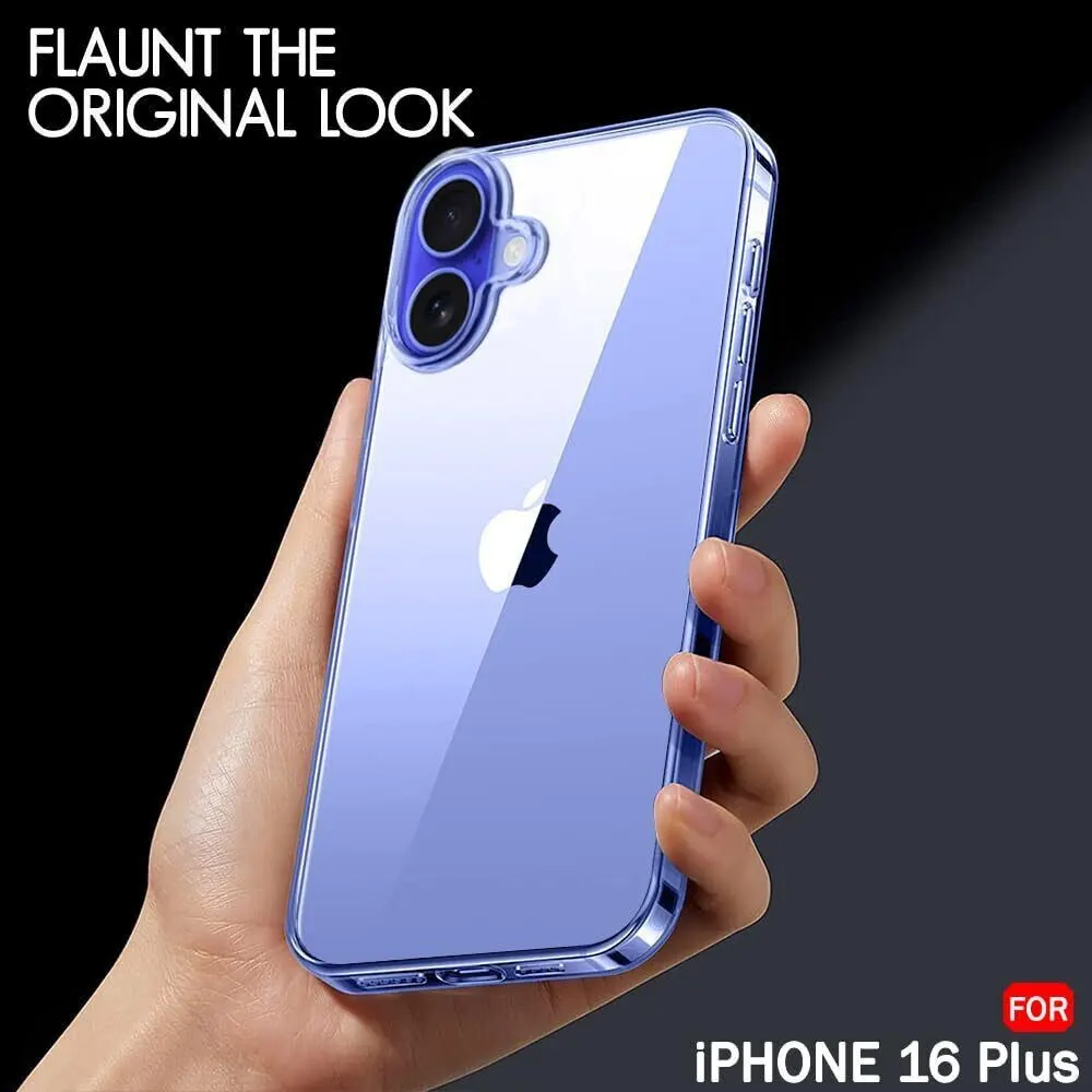 Micvir Back Cover for Apple iPhone 16 Plus (Transparent, Magsafe, Pack of: 1) — image 5 of 5