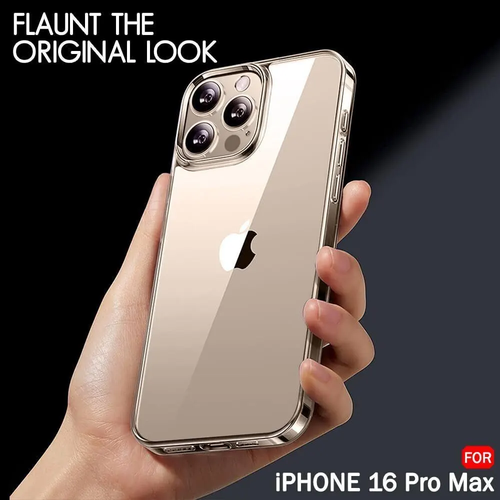 Micvir Back Cover for Apple iPhone 16 Pro Max (Transparent, Magsafe, Pack of: 1) — image 4 of 5