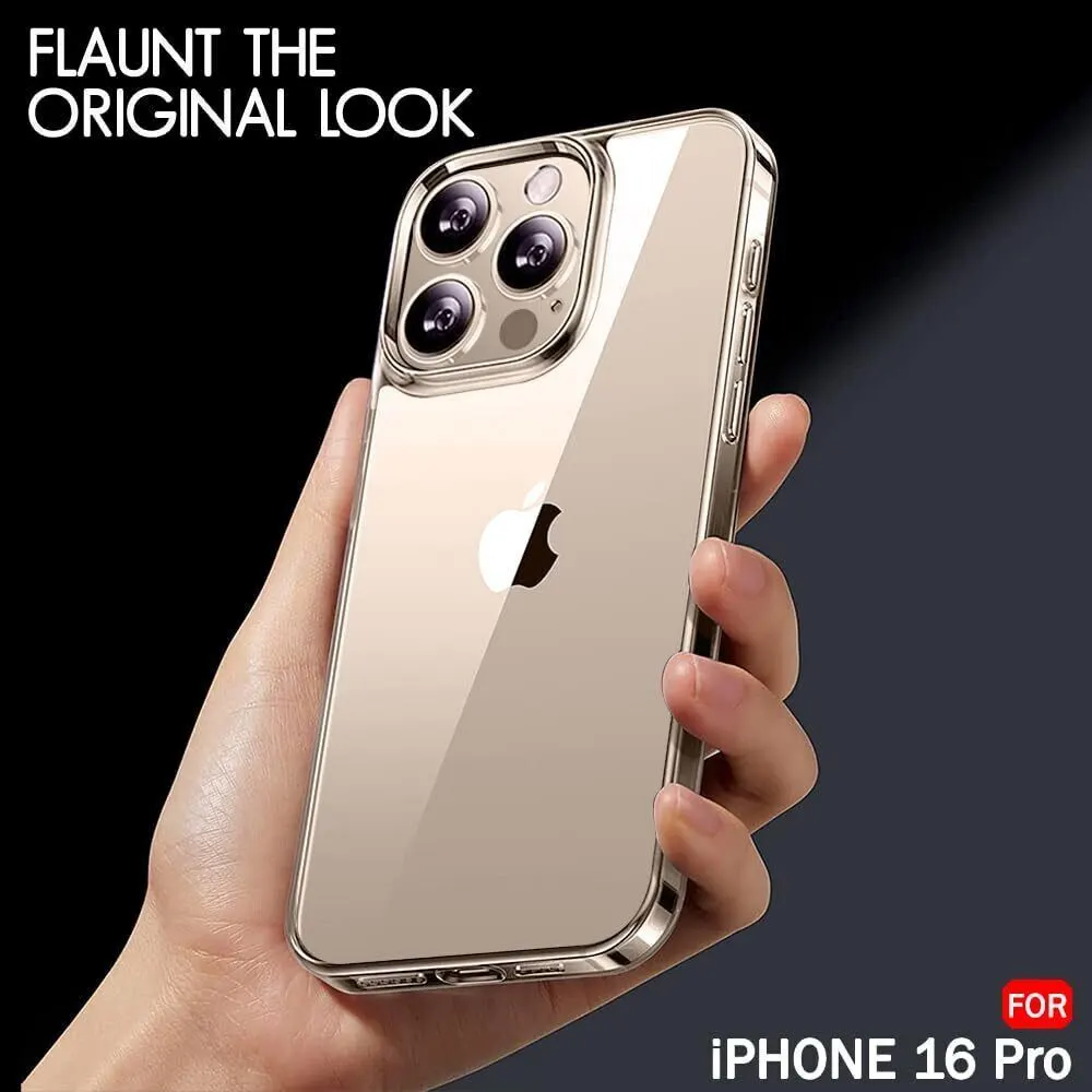 Micvir Back Cover for Apple iPhone 16 Pro (Transparent, Magsafe, Pack of: 1) — image 4 of 5