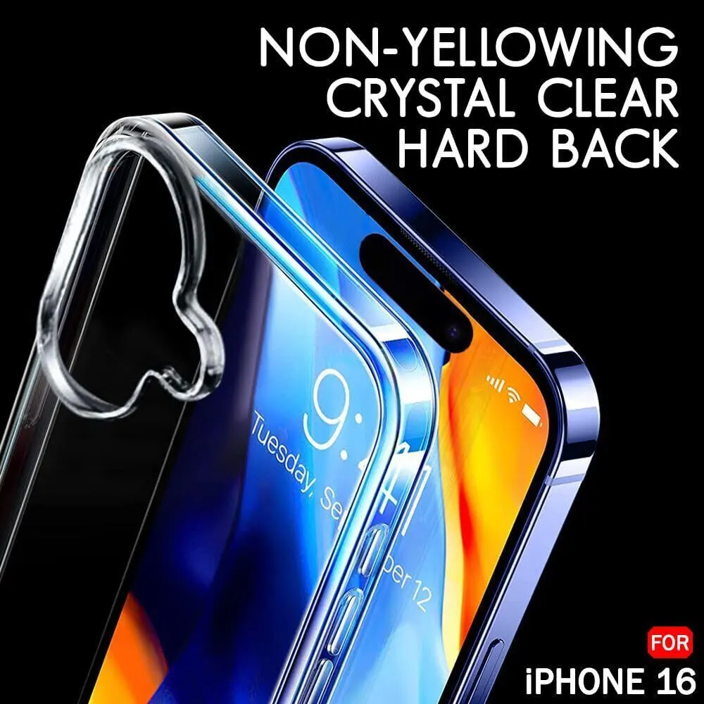 Micvir Back Cover for Apple iPhone 16 (Transparent, Magsafe, Pack of: 1) — image 2 of 5