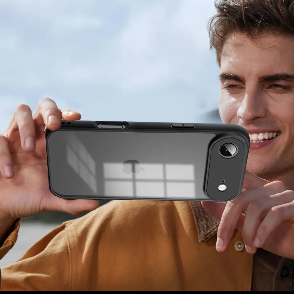Micvir Back Cover for Apple iPhone 17 Air (Transparent, Black, Shock Proof, Plastic, Silicon, Pack of: 1) — image 5 of 5