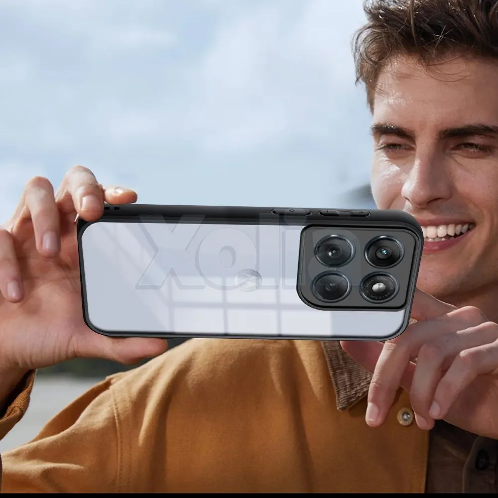 Xolia Back Cover for Motorola Edge 70 5G (Transparent, Black, Shock Proof, Pack of: 1) — image 5 of 5