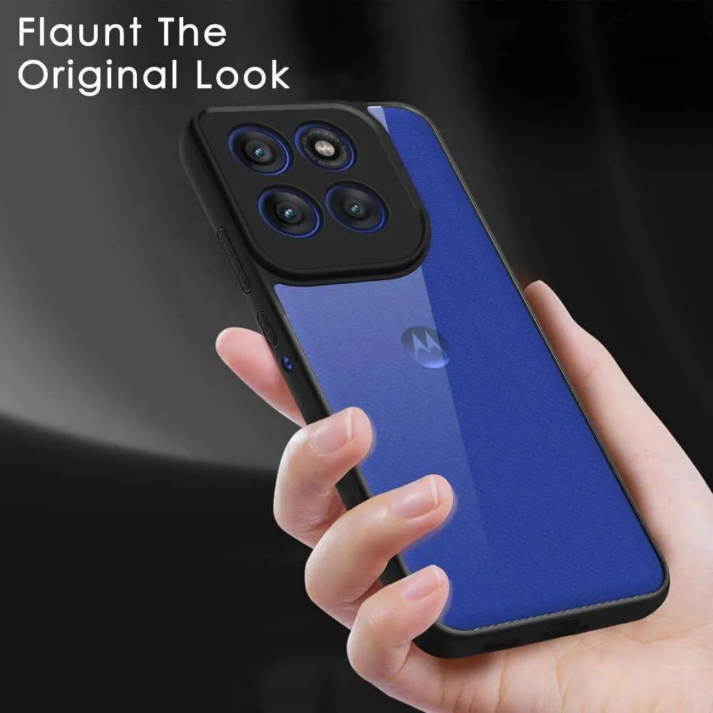 Micvir Back Cover for Motorola Moto G56 5G (Transparent, Black, Shock Proof, Pack of: 1) — image 5 of 5