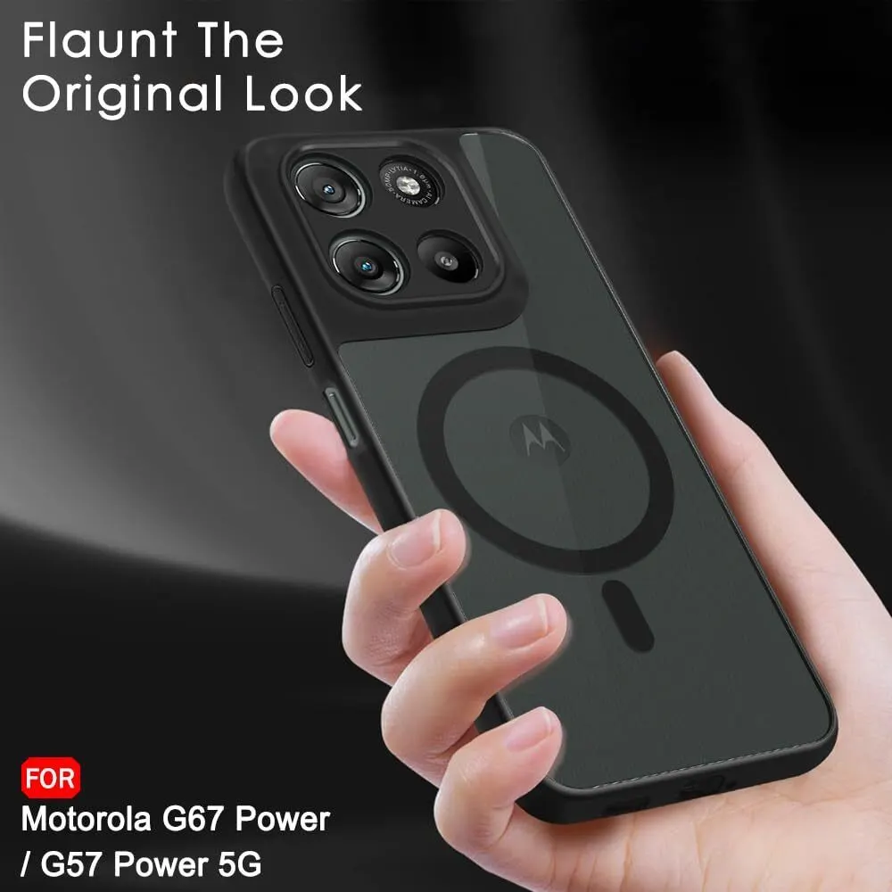 Xolia Back Cover for Motorola Moto G57 Power 5G (Black, Shock Proof, Polycarbonate, Pack of: 1) — image 5 of 5