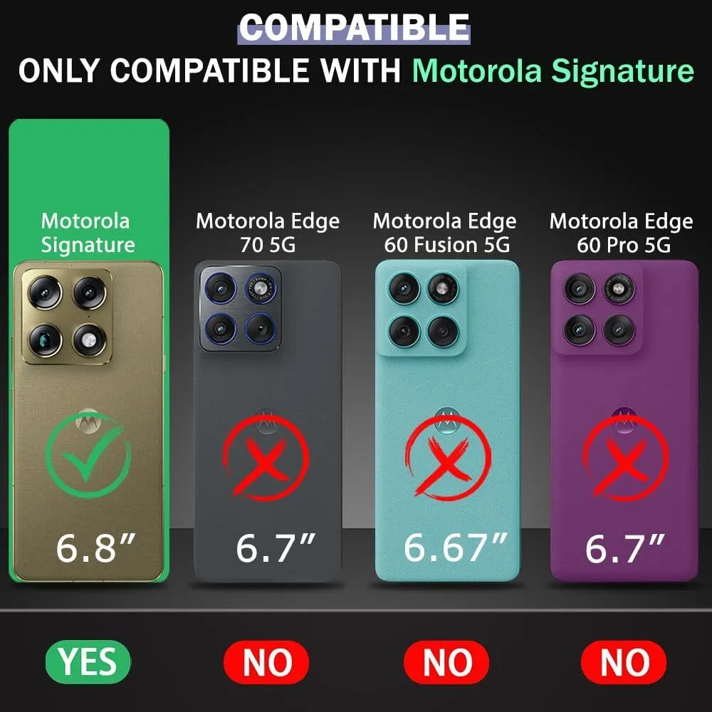 Xolia Back Cover for Motorola Signature 5G (Transparent, Black, Shock Proof, Pack of: 1) — image 2 of 5