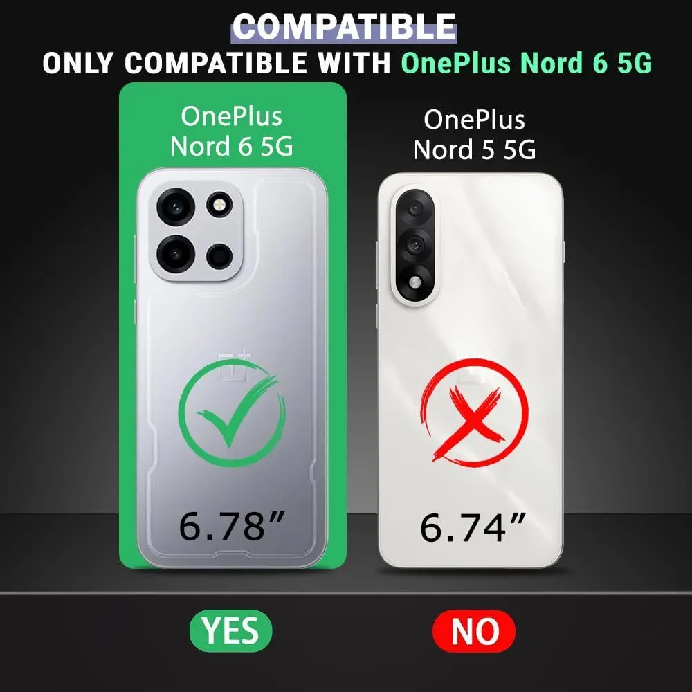 Xolia Back Cover for OnePlus Nord 6 (Transparent, Black, Shock Proof, Plastic, Silicon, Pack of: 1) — image 2 of 5