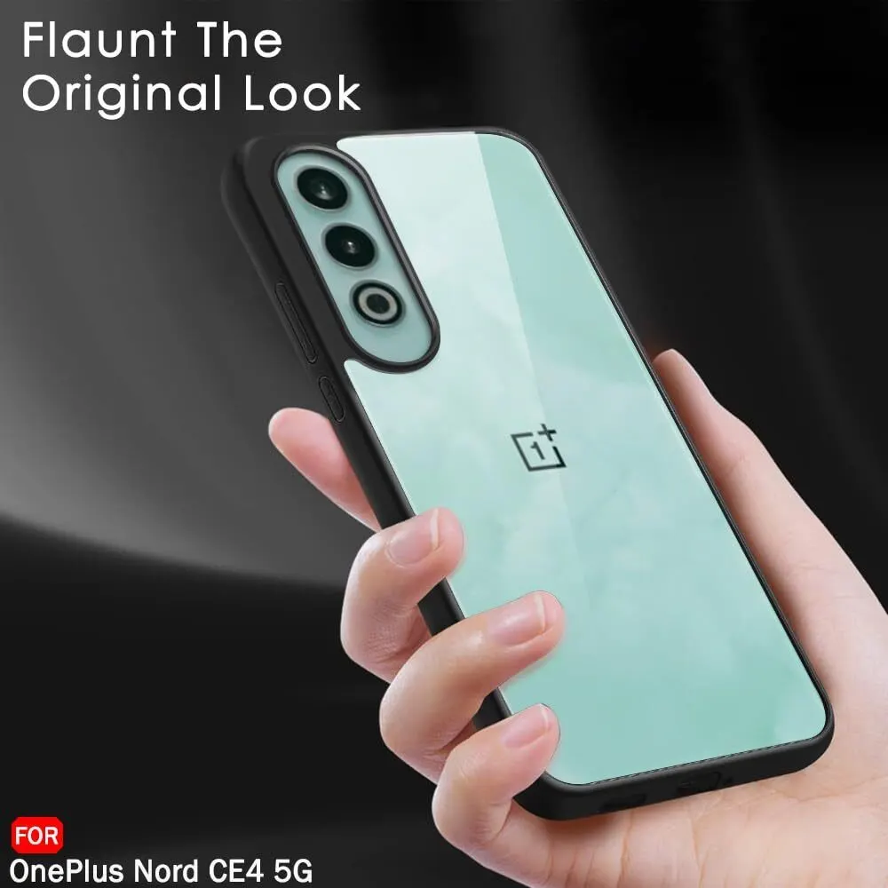Micvir Back Cover for OnePlus Nord CE 4 5G (Transparent, Black, Shock Proof, Plastic, Silicon, Pack of: 1) — image 5 of 5
