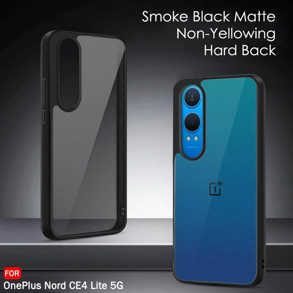 Micvir Back Cover for OnePlus Nord CE 4 Lite 5G (Transparent, Black, Shock Proof, Pack of: 1) — image 2 of 5