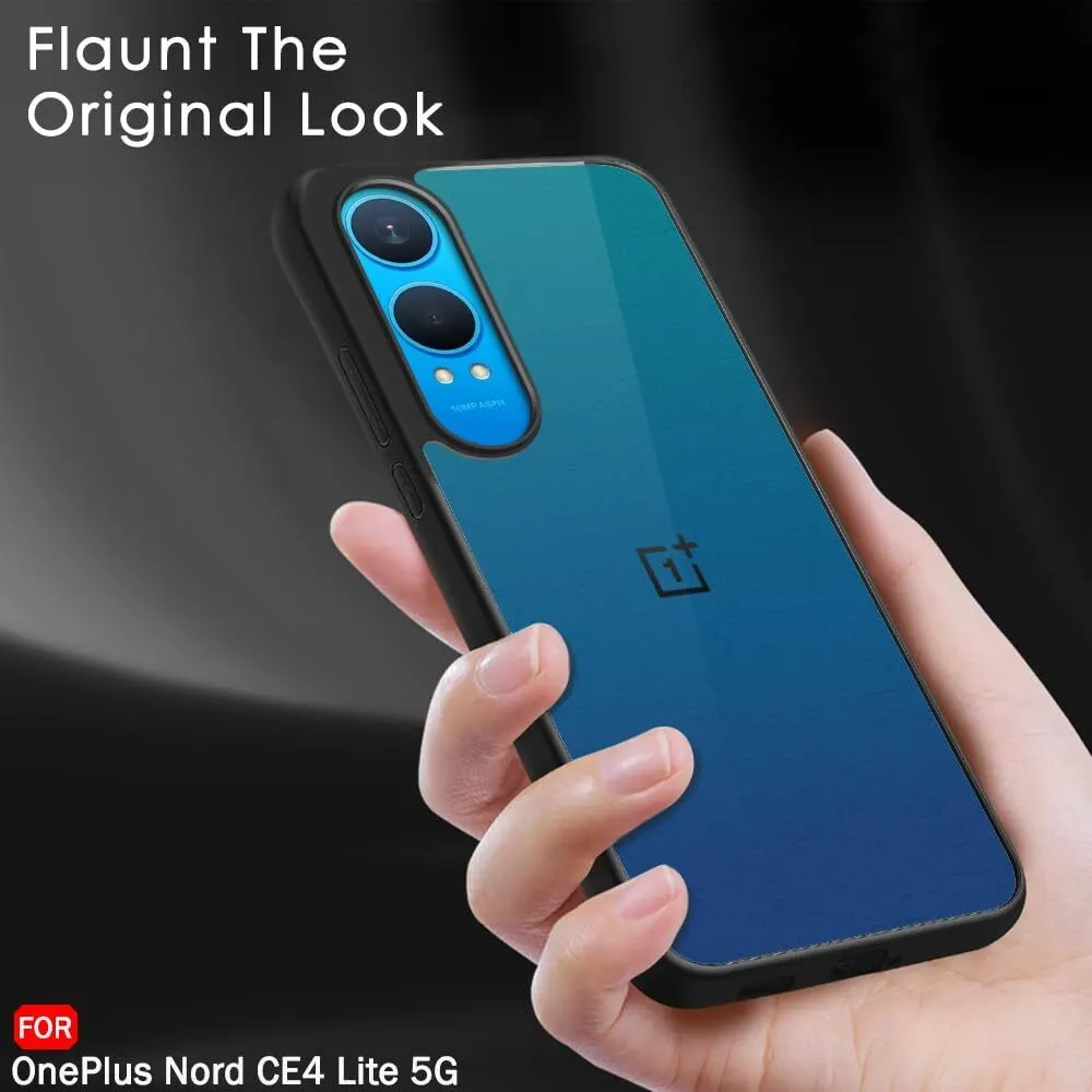 Micvir Back Cover for OnePlus Nord CE 4 Lite 5G (Transparent, Black, Shock Proof, Pack of: 1) — image 5 of 5