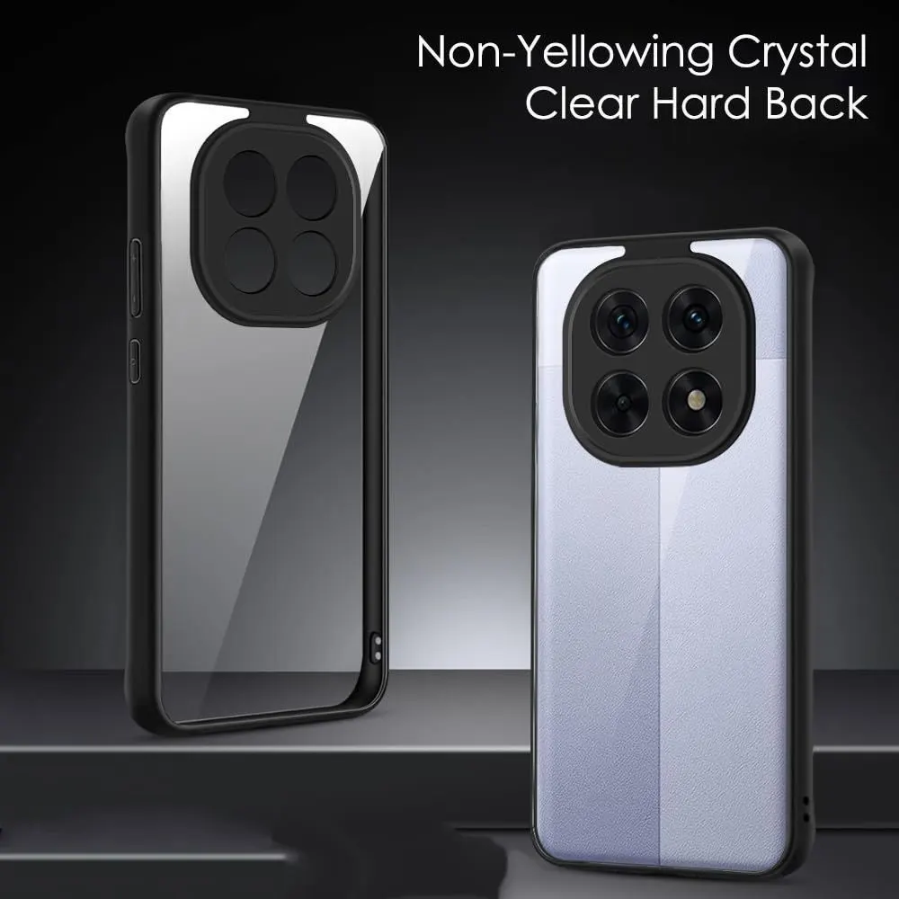 Micvir Back Cover for Oppo F29 5G (Transparent, Black, Shock Proof, Pack of: 1) — image 3 of 5