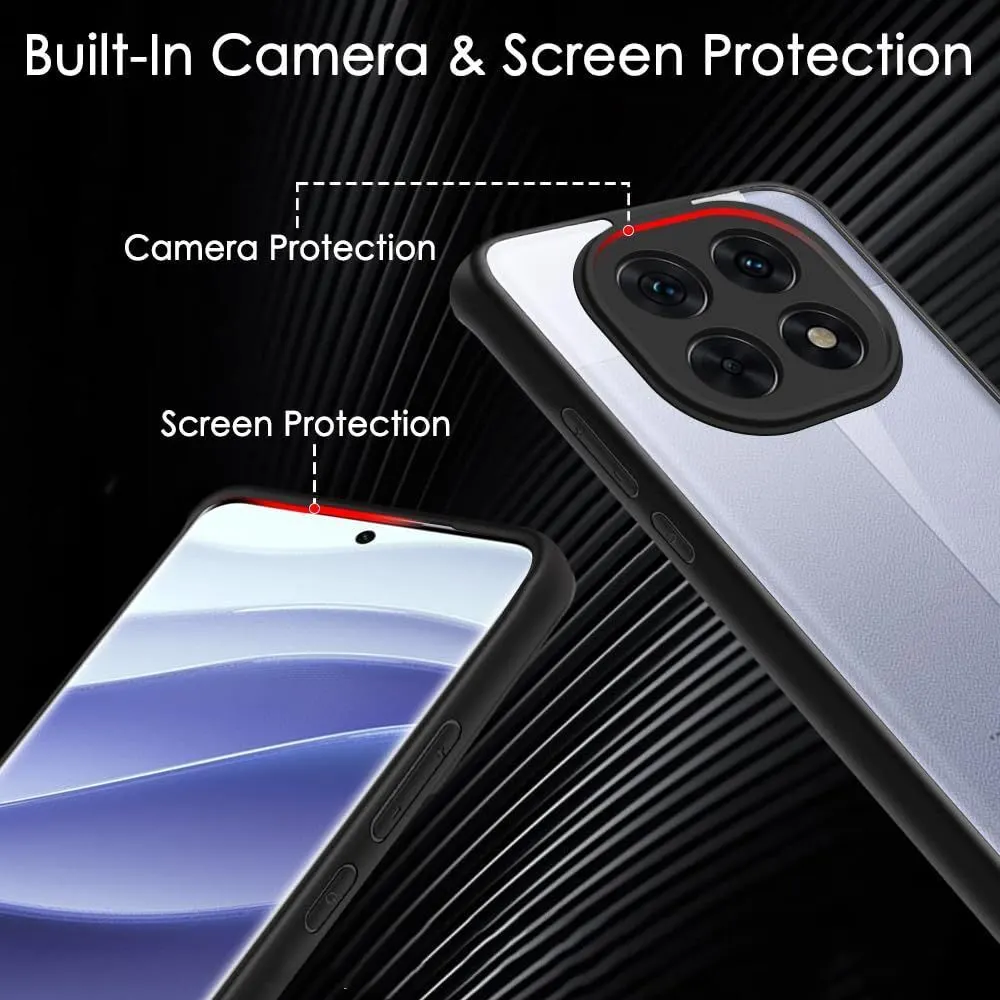 Micvir Back Cover for Oppo F29 5G (Transparent, Black, Shock Proof, Pack of: 1) — image 4 of 5