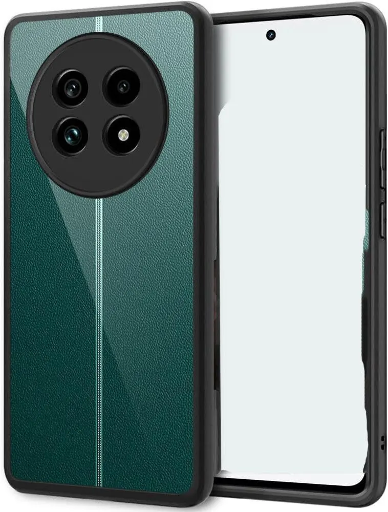 Micvir Back Cover for OPPO F29 Pro 5G (Transparent, Black, Shock Proof, Plastic, Silicon, Pack of: 1)