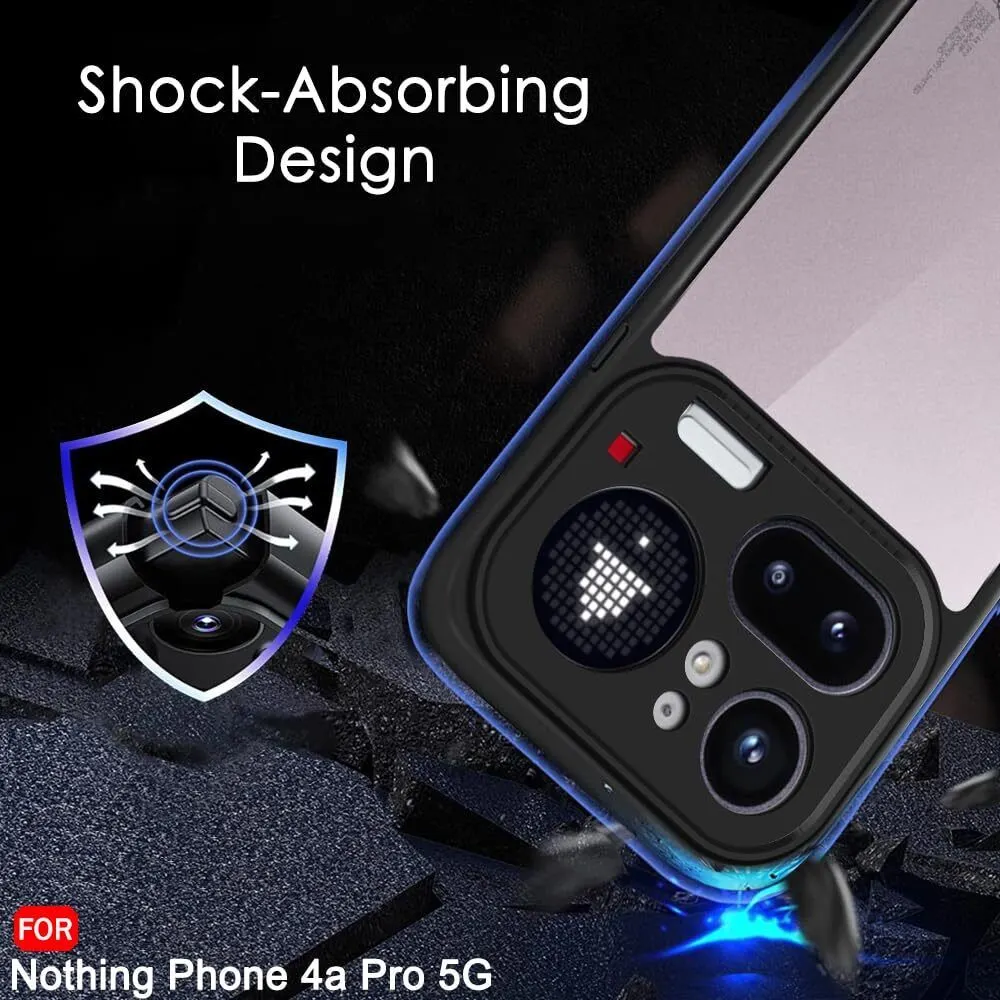 Xolia Back Cover for Nothing Phone 4a Pro 5G (Transparent, Black, Shock Proof, Plastic, Silicon, Pack of: 1) — image 5 of 5