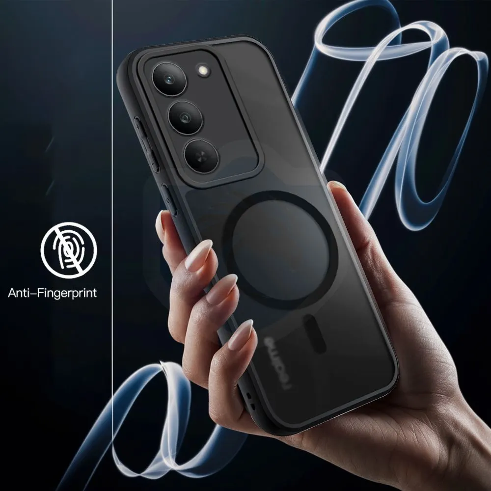 Micvir Back Cover for Realme 14X 5G (Black, Shock Proof, Pack of: 1) — image 2 of 5