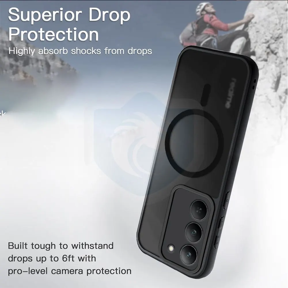 Micvir Back Cover for Realme 14X 5G (Black, Shock Proof, Pack of: 1) — image 3 of 5