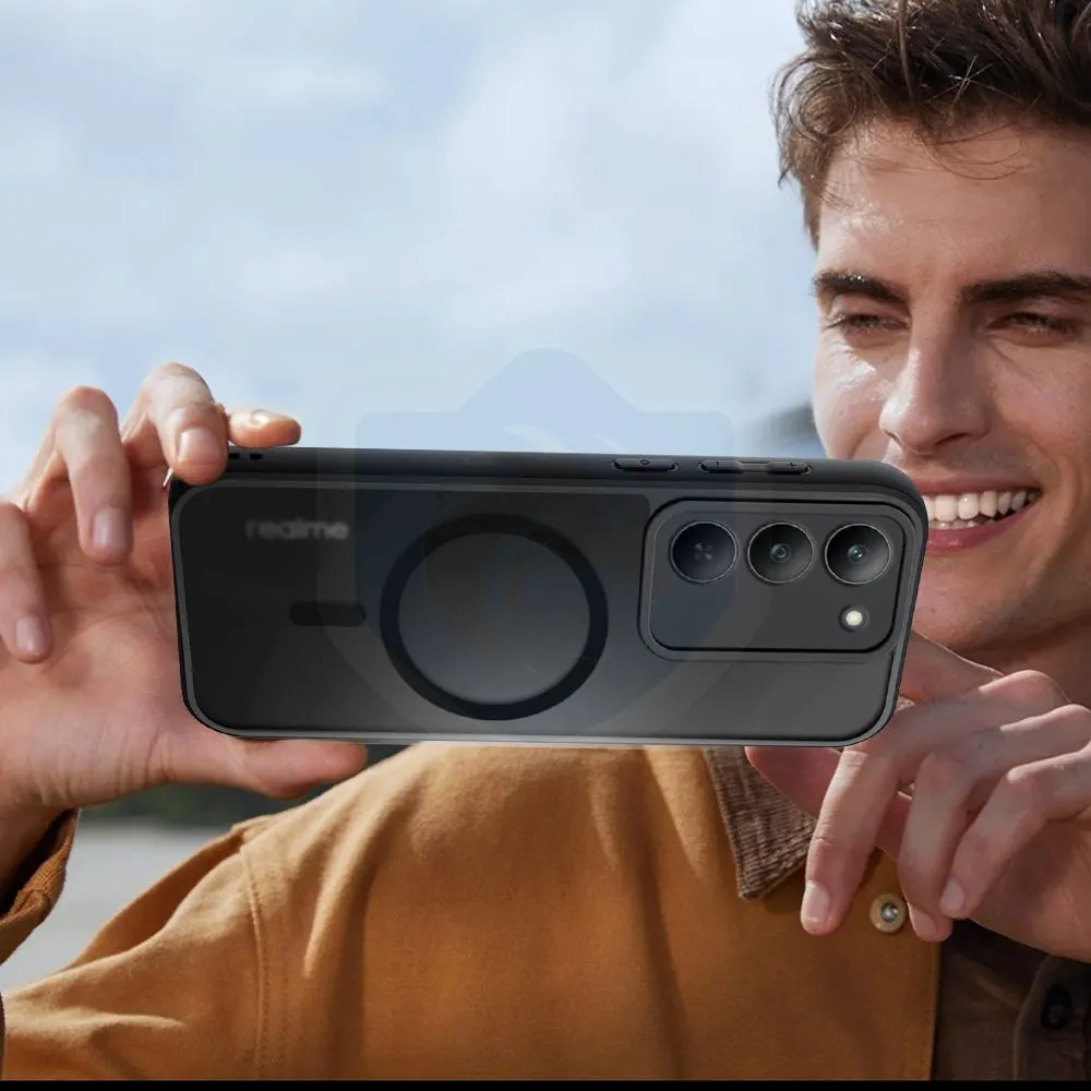 Micvir Back Cover for Realme 14X 5G (Black, Shock Proof, Pack of: 1) — image 5 of 5