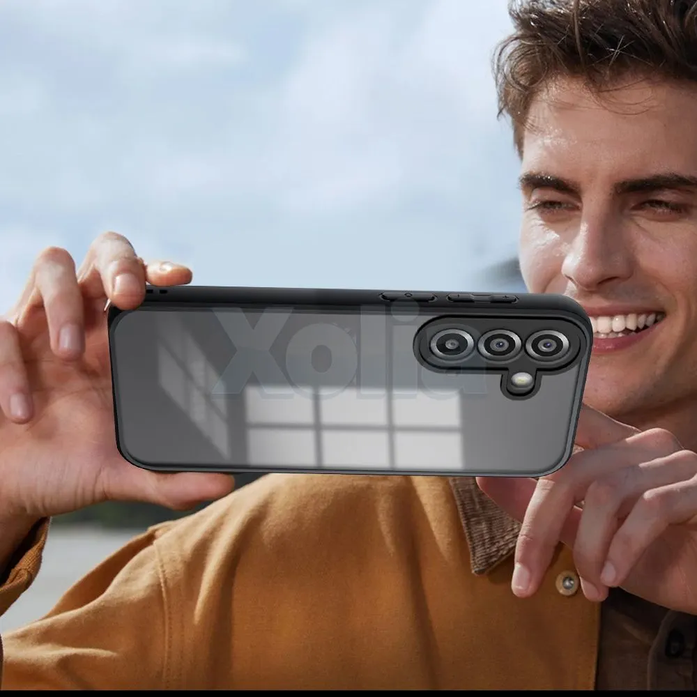 Xolia Back Cover for Samsung Galaxy A26 5G (Transparent, Black, Shock Proof, Pack of: 1) — image 5 of 5