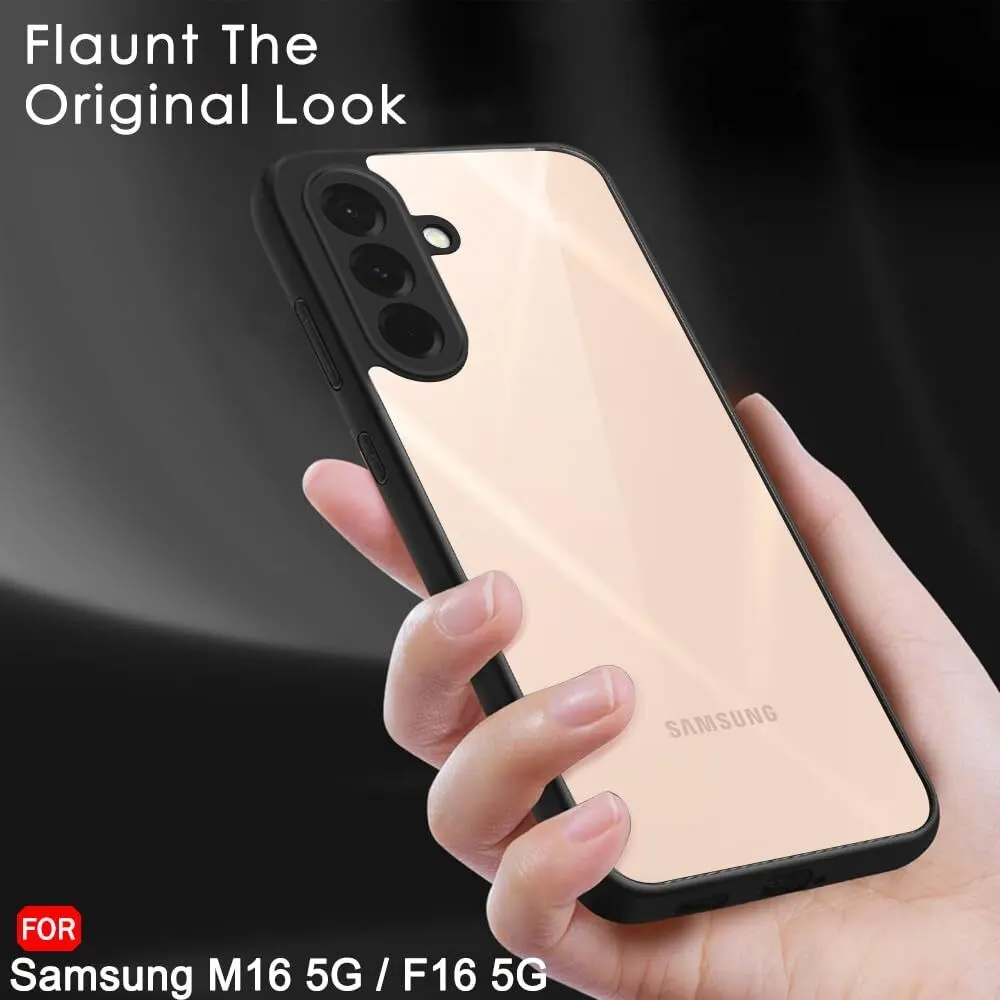 Micvir Back Cover for Samsung Galaxy M16 5G (Transparent, Black, Shock Proof, Pack of: 1) — image 5 of 5