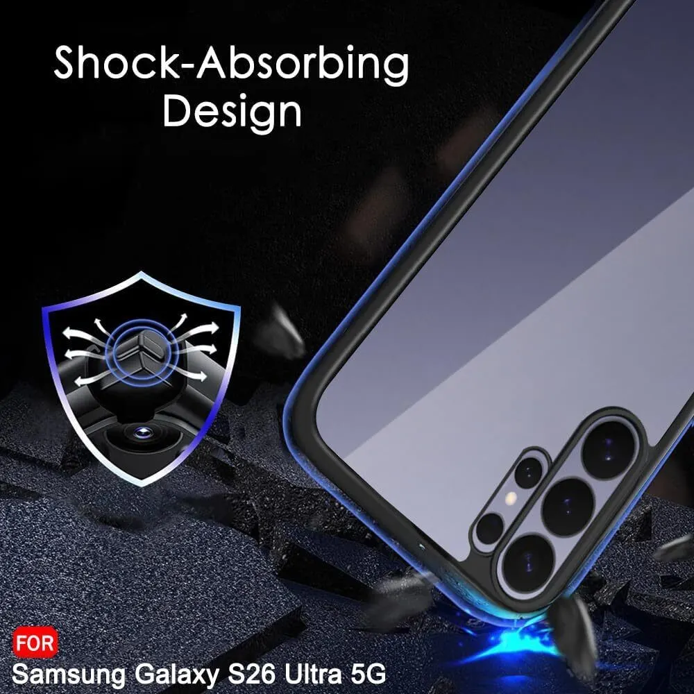 Xolia Back Cover for Samsung Galaxy S26 Ultra 5G (Transparent, Black, Shock Proof, Plastic, Silicon, Pack of: 1) — image 4 of 4