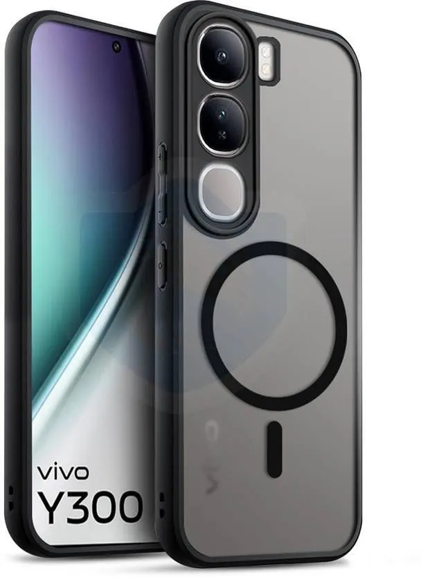 Micvir Back Cover for Vivo Y31 5G (Black, Shock Proof, Pack of: 1)