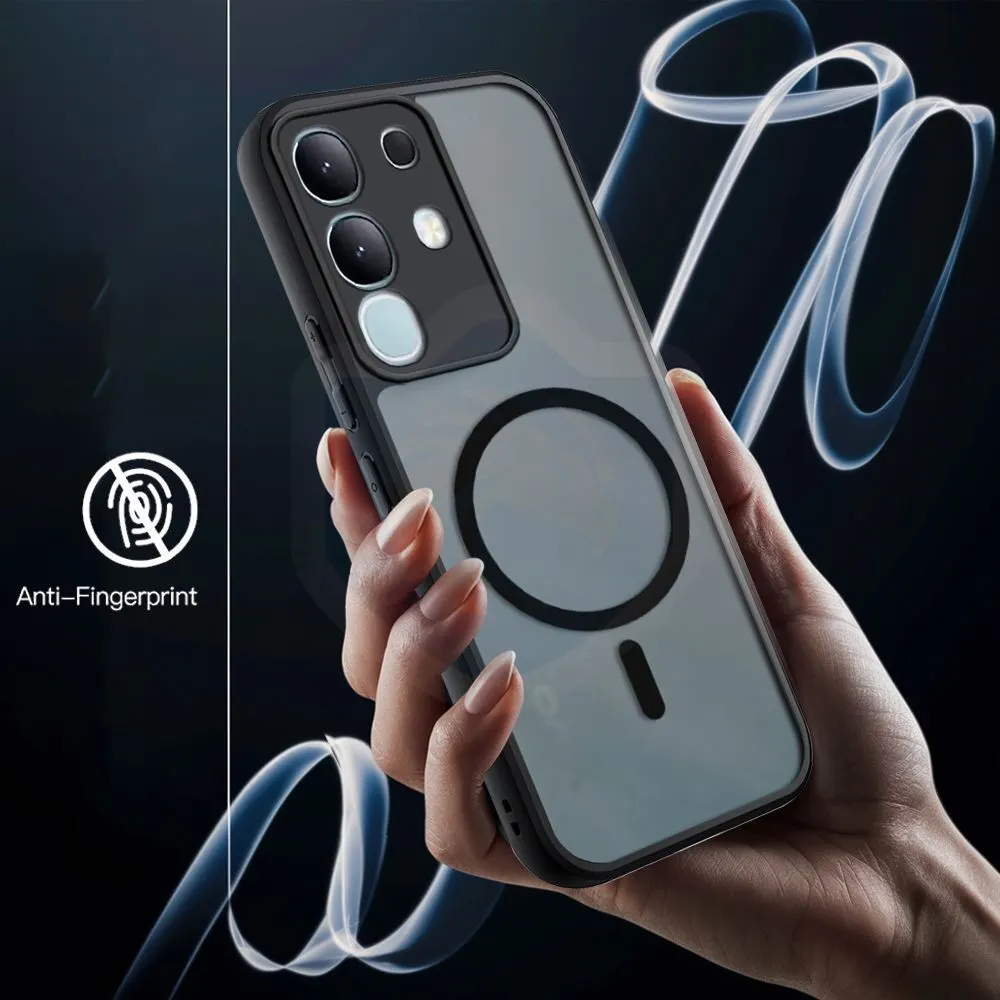 Micvir Back Cover for Vivo Y31 Pro 5G (Black, Shock Proof, Plastic, Silicon, Pack of: 1) — image 2 of 5