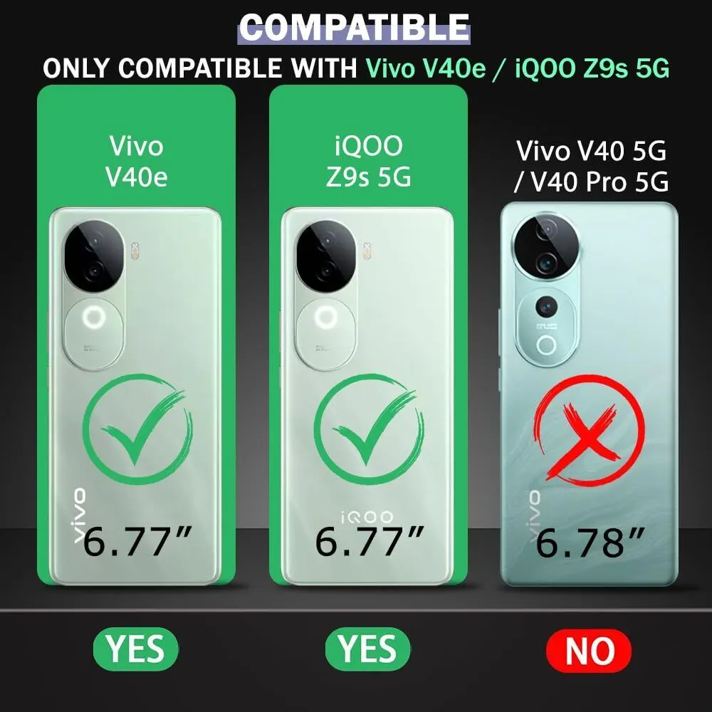 Xolia Back Cover for vivo V40e 5G (Brown, Camera Bump Protector, Artificial Leather, Pack of: 1) — image 2 of 5