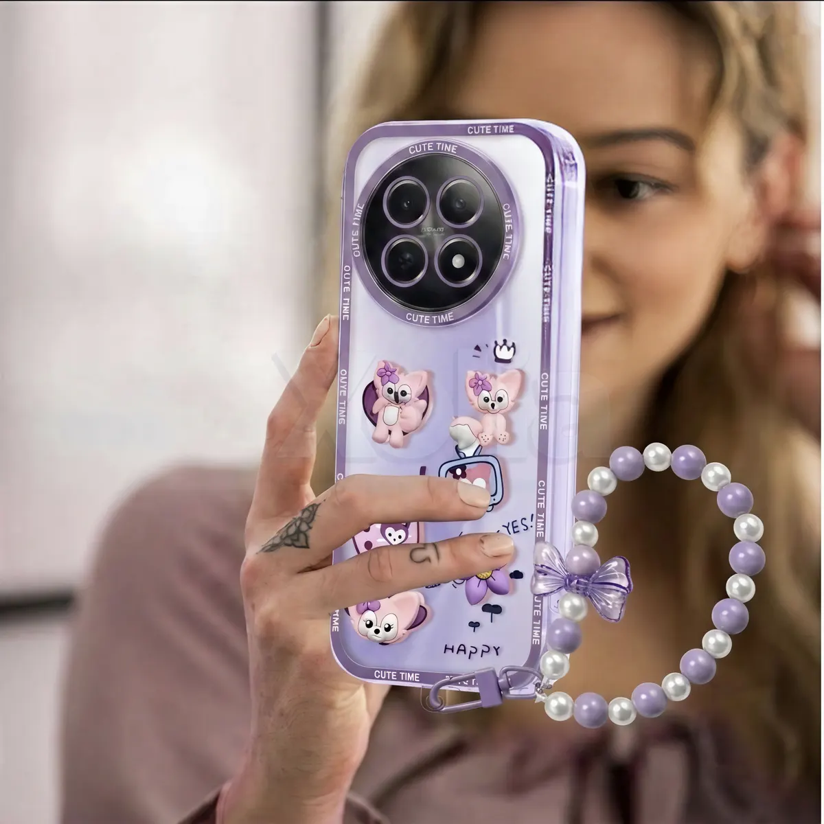 Xolia Back Cover for Realme 12x 5G (Purple, Shock Proof, Polycarbonate, Pack of: 1) — image 5 of 5