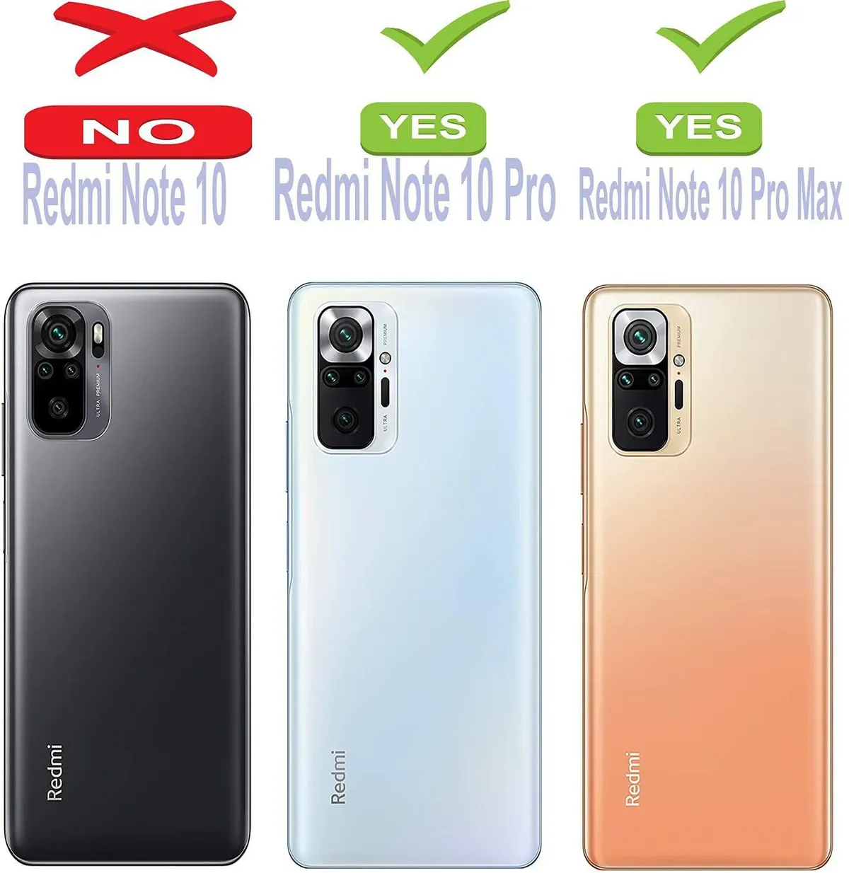 Micvir Back Cover for Mi Redmi Note 10 Pro (Black, Grip Case, Silicon, Pack of: 1) — image 5 of 5