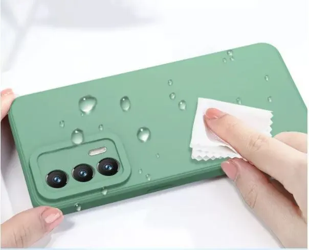Micvir Back Cover for Realme GT 5G (Green, Grip Case, Silicon, Pack of: 1) — image 2 of 4