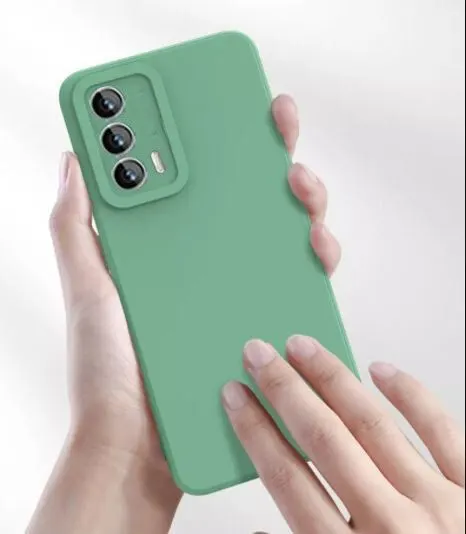 Micvir Back Cover for Realme GT 5G (Green, Grip Case, Silicon, Pack of: 1) — image 3 of 4