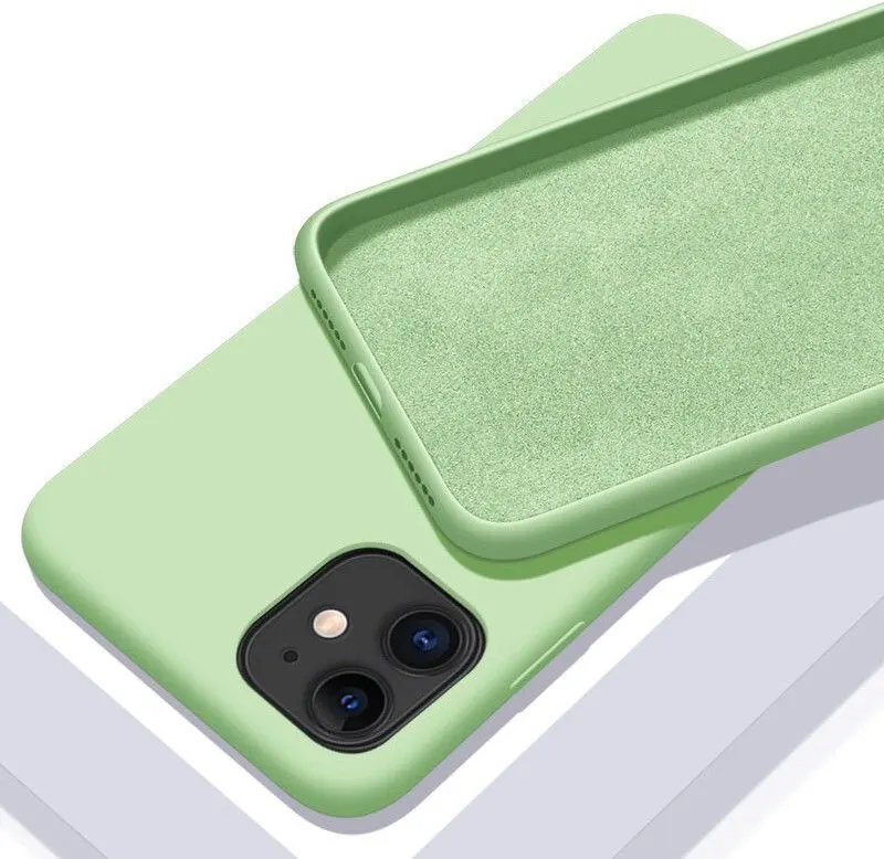 Micvir Back Cover for Vivo V23 Pro 5G (Green, Grip Case, Silicon, Pack of: 1) — image 4 of 4