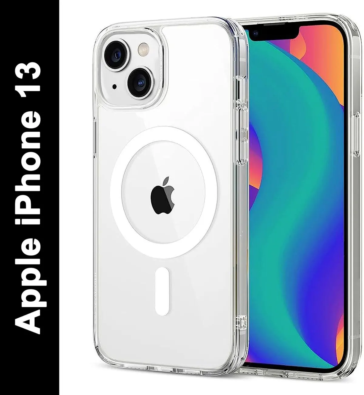 Micvir Back Cover for Apple iPhone 13 (Transparent, Camera Bump Protector, Pack of: 1)