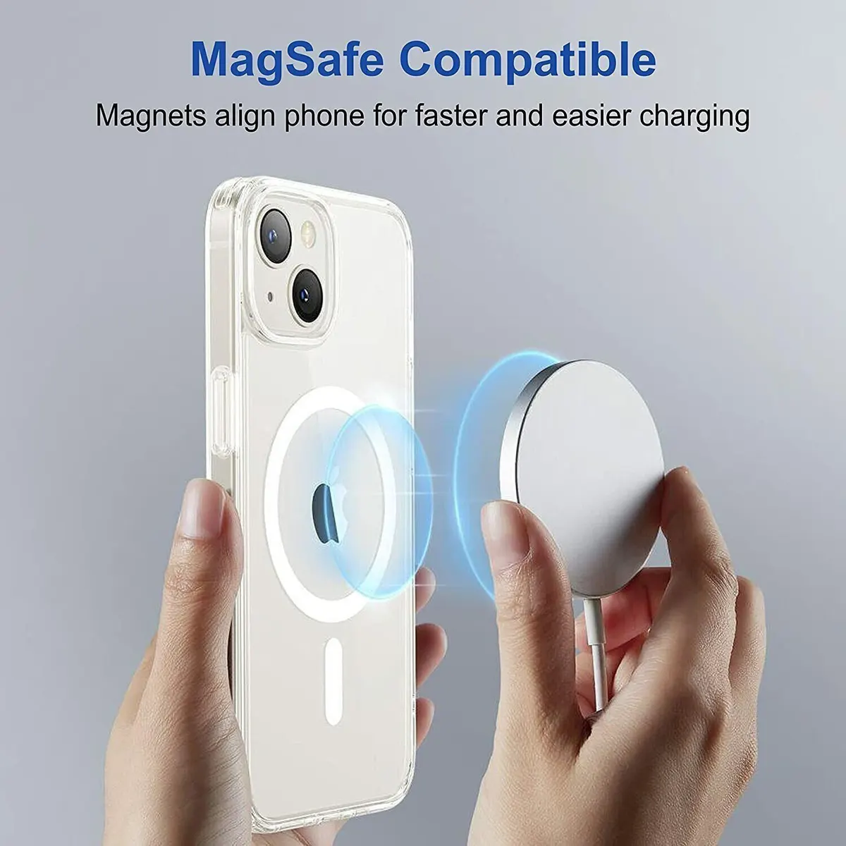 Micvir Back Cover for Apple iPhone 13 (Transparent, Camera Bump Protector, Pack of: 1) — image 2 of 5
